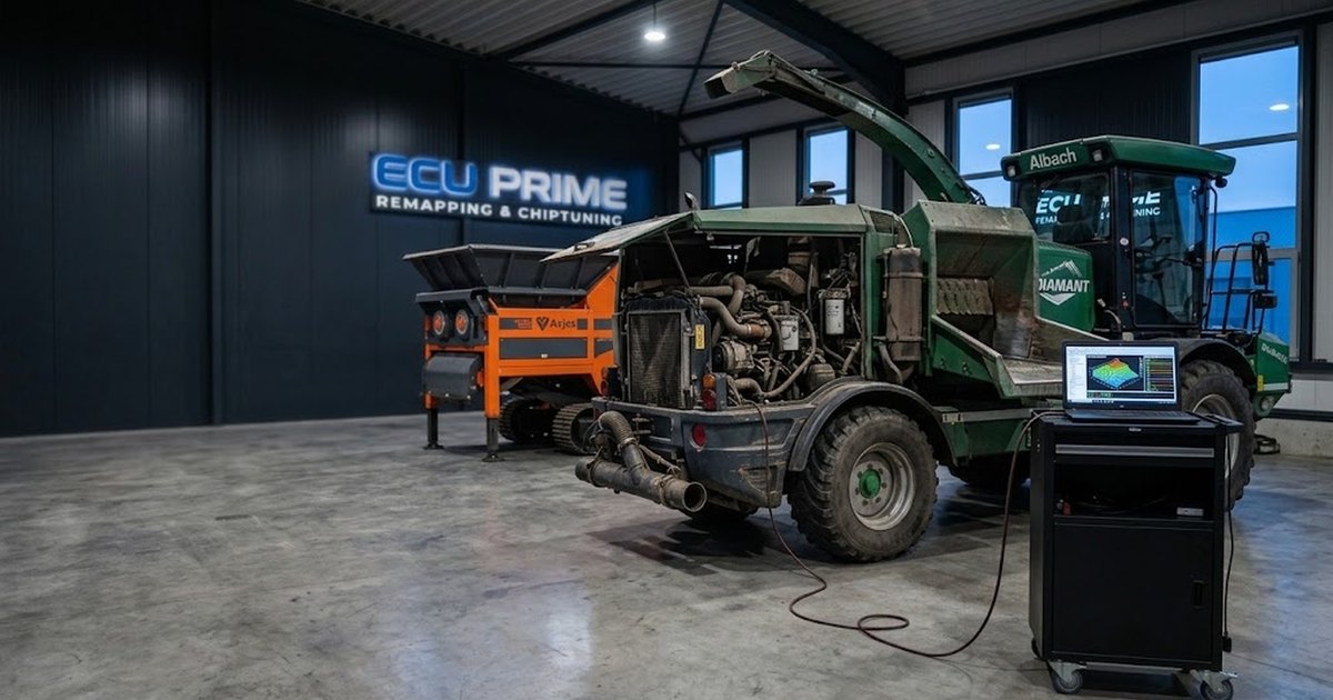 Albach ve Arjes ECU Çözümü: Odun Parçalama ve Kırıcı Makinelerde EDC17CV42 ve ATK-EM-EU6