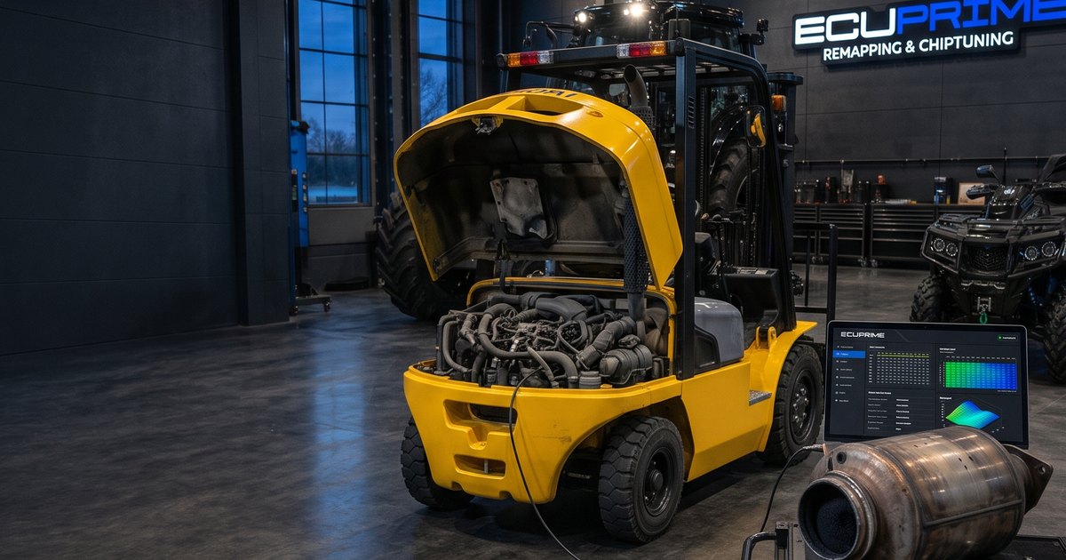 Bosch EDC17C81 İş Makinesi Çözümleri: Xinchai Forklift, Atlas ve Liugong’da DPF, EGR ve Emisyon Yazılımı