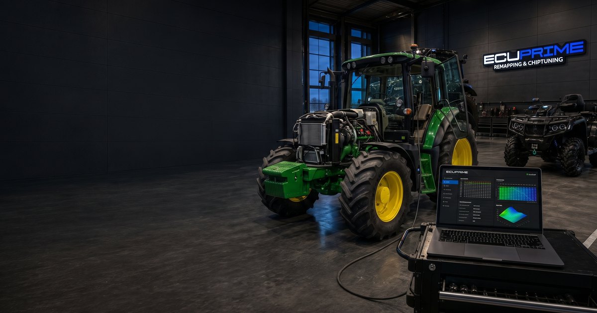 John Deere Traktör Chip Tuning: Phoenix L9, L21 ve L33 ECU Çözümleri