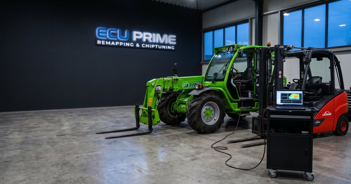 Merlo Teleskopik ve Linde Forklift ECU Çözümü: Bosch MD1CS069 ve EDC17CV52